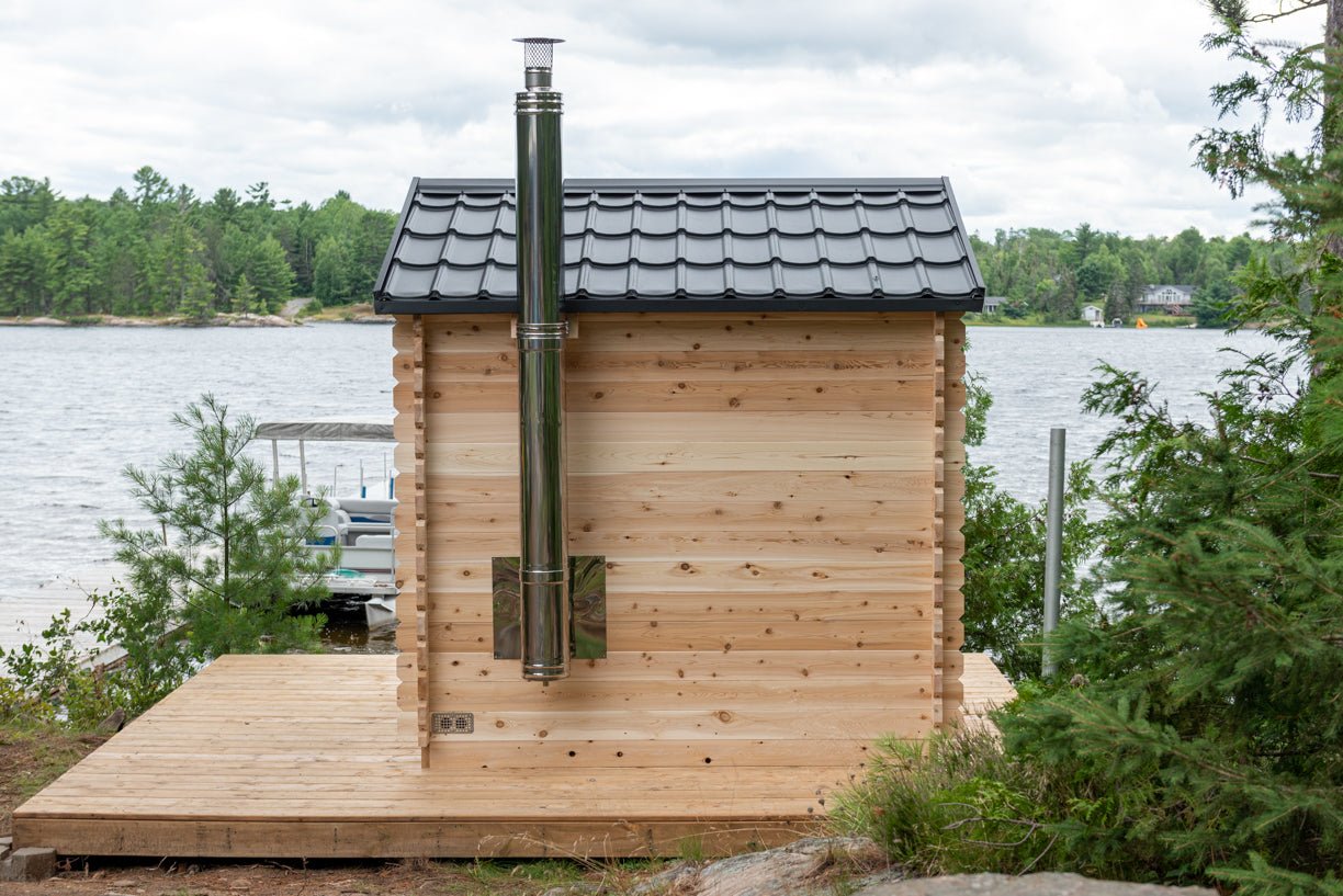 Canadian Timber Georgian Cabin Sauna - Buy Your Adventure