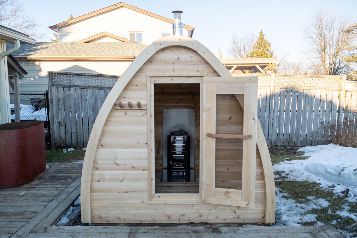 Canadian Timber MiniPod Sauna - Buy Your Adventure