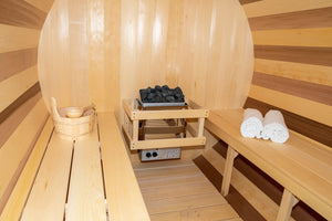 Canadian Timber Tranquility Barrel Sauna - Buy Your Adventure