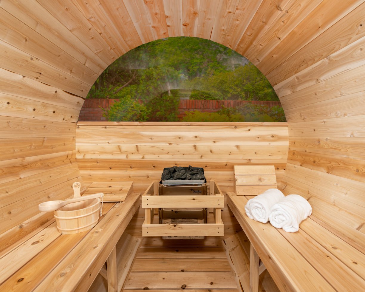 Canadian Timber Tranquility MP Barrel Sauna - Buy Your Adventure
