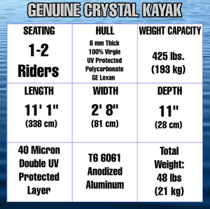 Crystal Kayak | Crystal Kayak - Buy Your Adventure