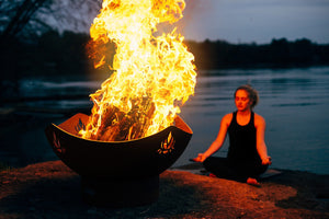 Fire Pit Art Namaste | Fire Pit - Buy Your Adventure