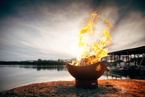Fire Pit Art Namaste | Fire Pit - Buy Your Adventure