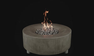 Pyromania Concrete Fire Table - Avalon - 42" Round | Fire Pit
