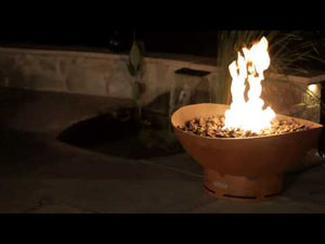 Fire Pit Art Scallop & Tidal | Fire pit