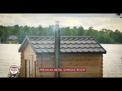 Canadian Timber Georgian Cabin Sauna
