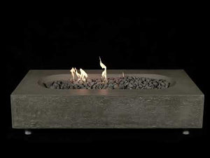 Pyromania Concrete Fire Table - Alchemy - 60" x 30" | Fire Pit