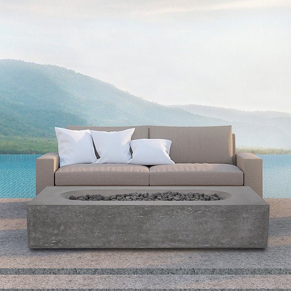 Pyromania Concrete Fire Table - Alchemy - 60" x 30" | Fire Pit - Buy Your Adventure