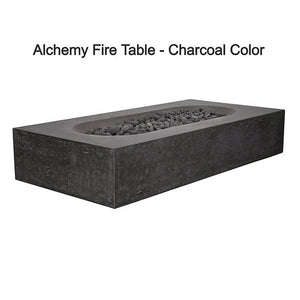 Pyromania Concrete Fire Table - Alchemy - 60" x 30" | Fire Pit - Buy Your Adventure