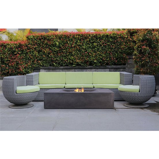 Pyromania Concrete Fire Table - MODerne - 58" x32"| Fire Pit - Buy Your Adventure