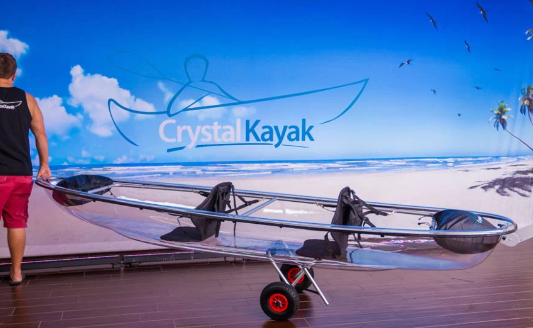 Crystal Kayak | Beach Trolley - Buy Your Adventure